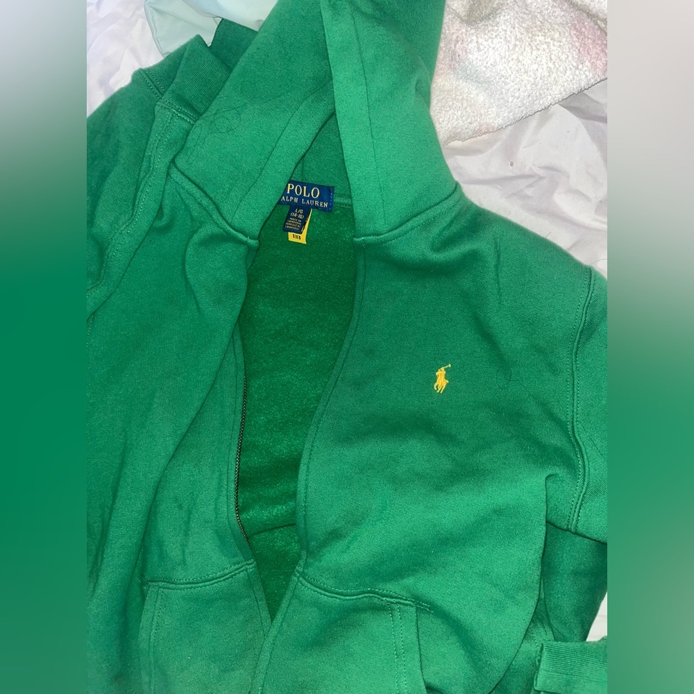 big kids polo sweat suit